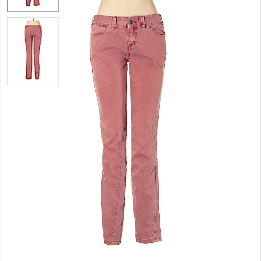 Free People mauve skinny jeans